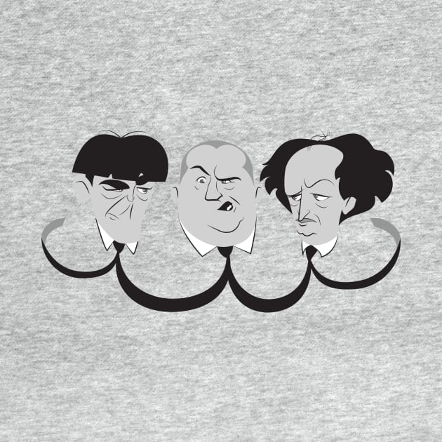 3 Stooges - Funny Masters by Leo da Fonseca